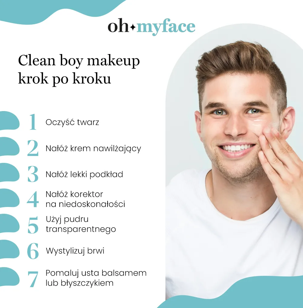 clean boy makeup