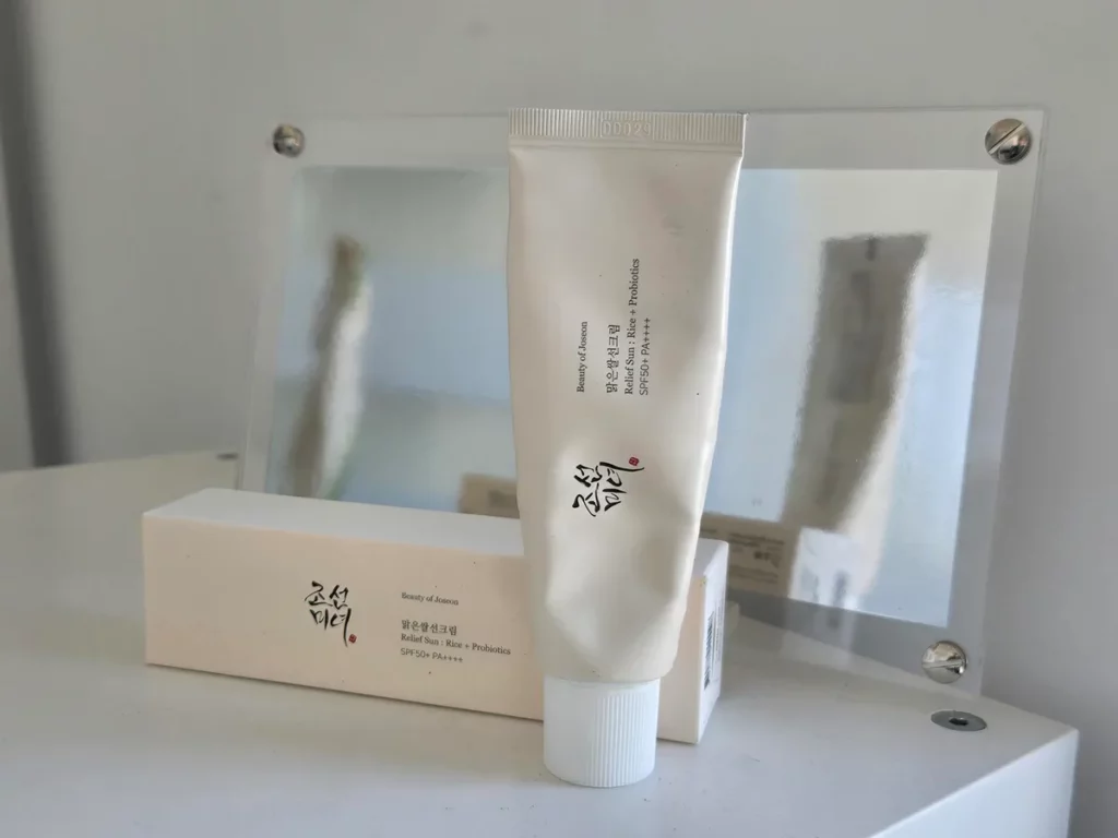 Beauty of Joseon Relief Sun Rice + Probiotics krem przeciwsłoneczny – recenzja