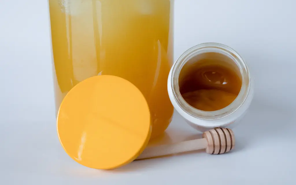 Otwarty słoiczek PureHeals Propolis 80 - zdjęcie.