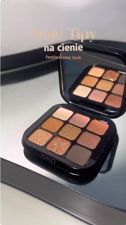 KIKO Milano Multi Finish mini paletka cieni 02 Sunset Vibes 