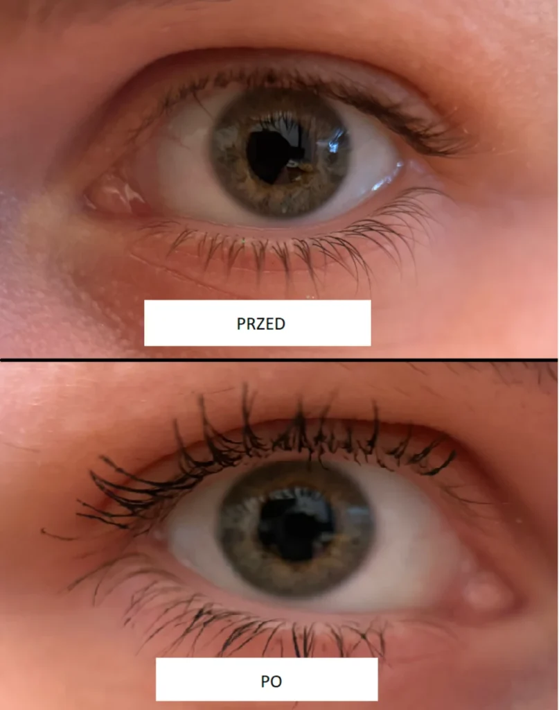 Tusz do rzęs Lancome Hypnose Drama Waterproof - efekt na rzęsach - zdjęcie