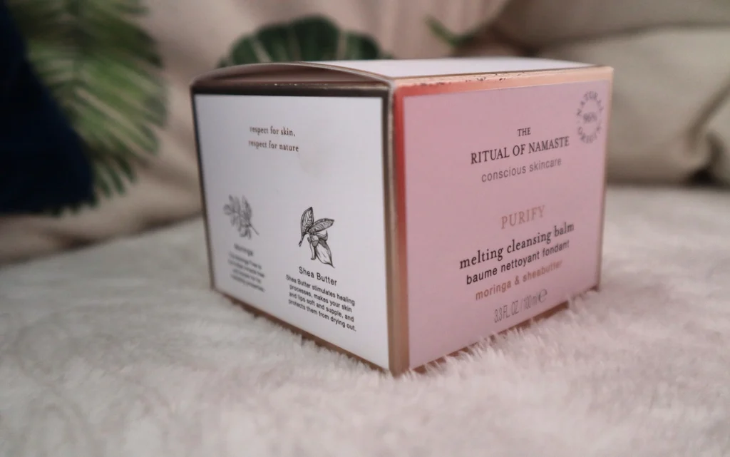 Papierowe opakowanie Rituals Namaste Melting Cleansing Balm