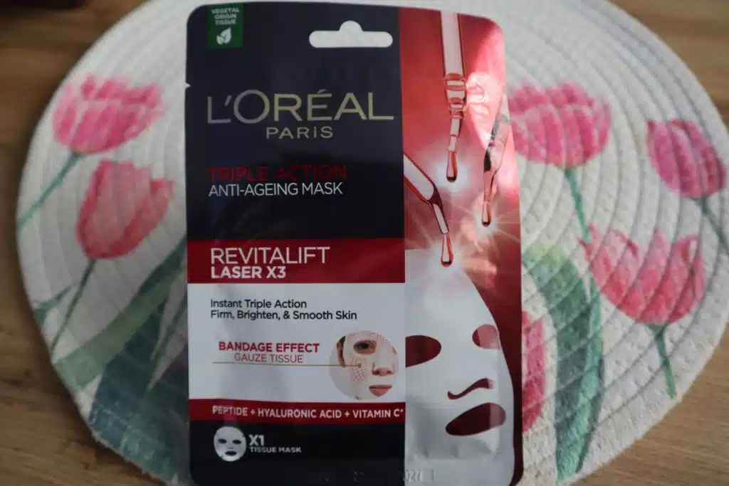 L’Oréal Paris Revitalift Laser X3 Maska przeciwzmarszczkowa w płachcie